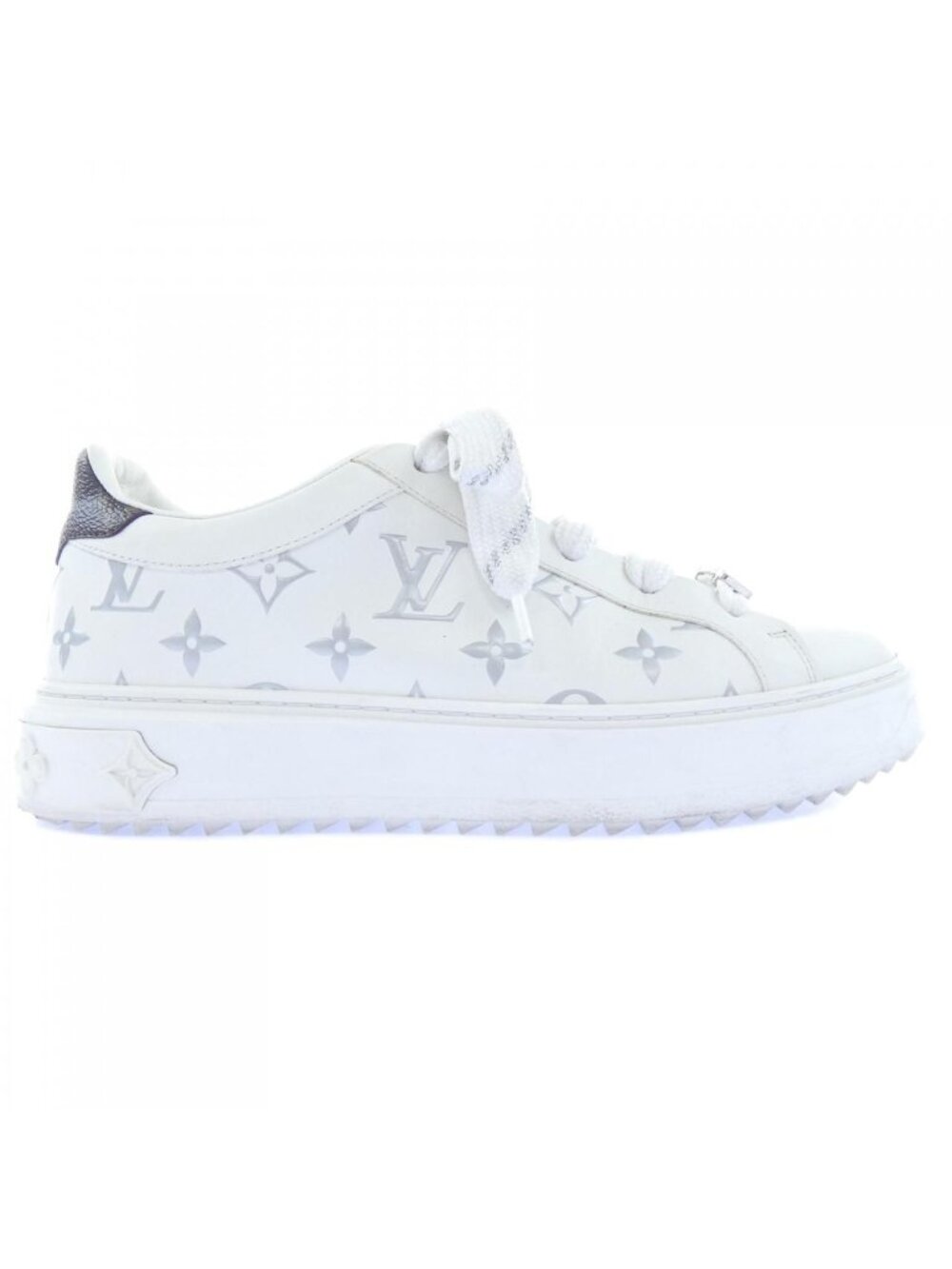 Louis Vuitton Monogram Pattern Timeout Line Sneakers
